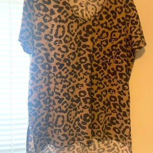 Pink Blush leopard pjs